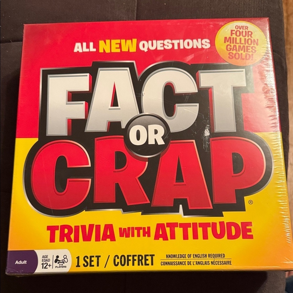 Fact or Crap Trivia Game